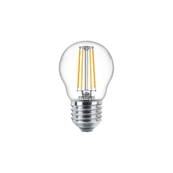 Philips Master Value LED Lustre E27 boll Filament Klar 3.4W 470lm - 927 Extra Varm Vit | Bästa färgåtergivning - Dimbar - Ersättare 40W