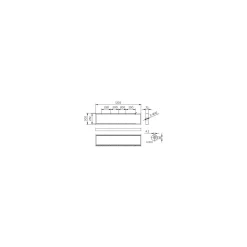 Philips Panel Ytmonterad Set CoreLine RC059Z | 120x30cm