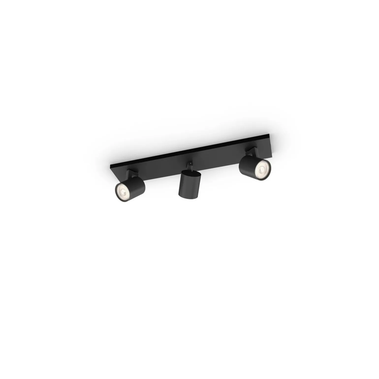 Philips Runner LED Spot Metall Svart | Passande för 3x GU10