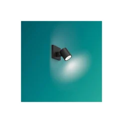 Philips Runner Vägglampa Metall Svart | Passande för 1x GU10