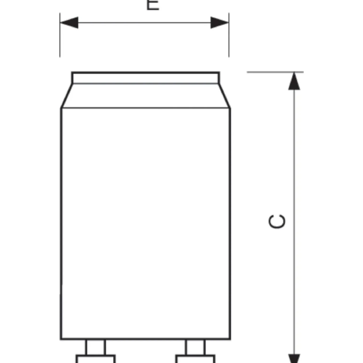 Philips S2 Glimtändare 4-22W SER