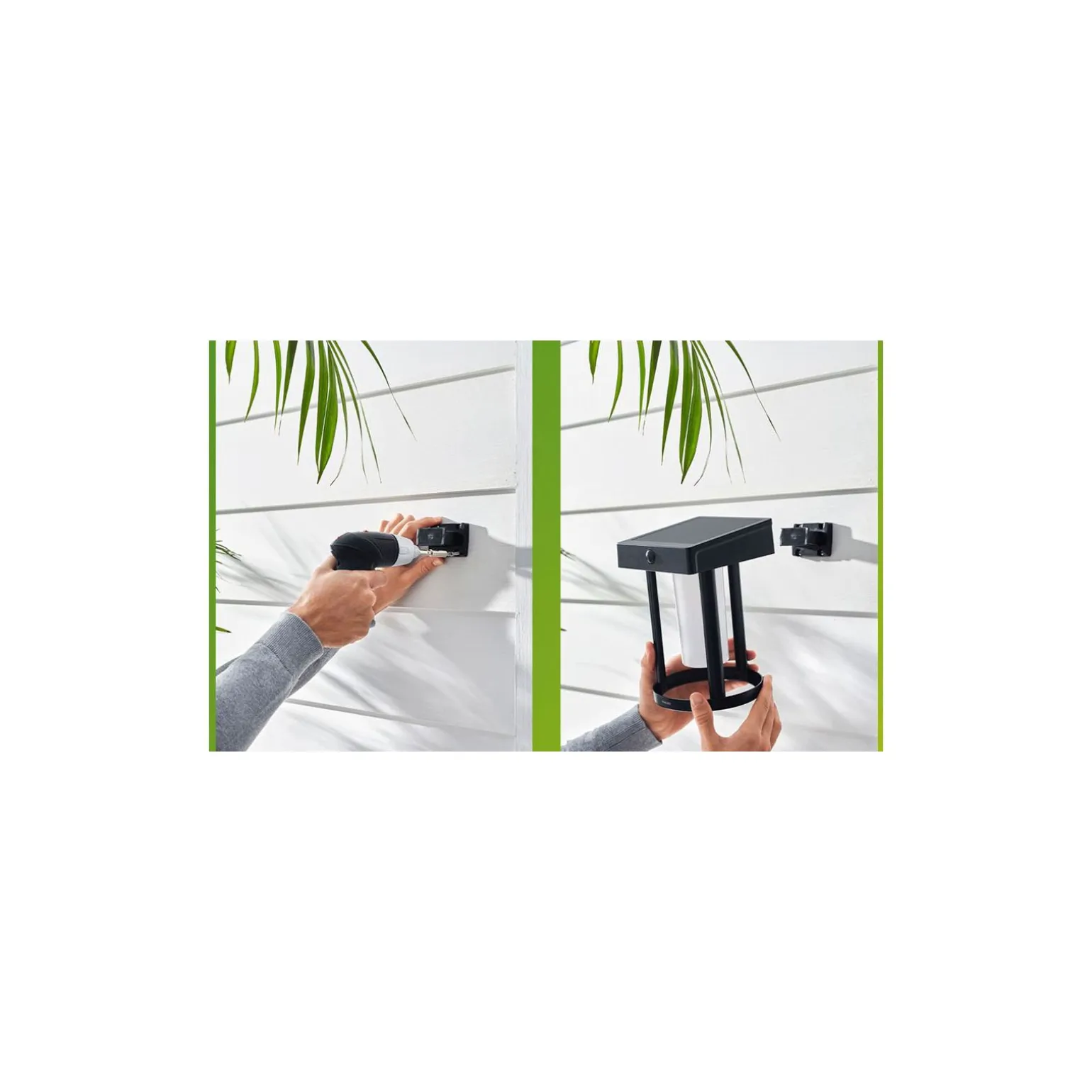 Philips Solar Radii Vägglampa Metall Svart 1.3W 250lm - 830 Varm Vit | IP44