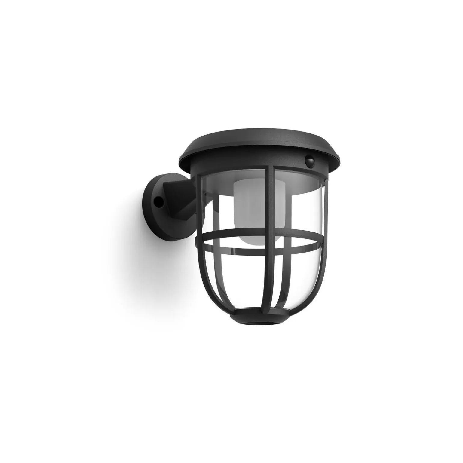 Philips Solar Radii Vägglampa Metall Svart 1.3W 250lm - 830 Varm Vit | IP44