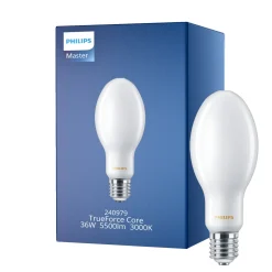 Philips TrueForce Core LED E40 HPL/SON Matt 36W 5500lm 300D - 830 Varm Vit | Ersättare 125W