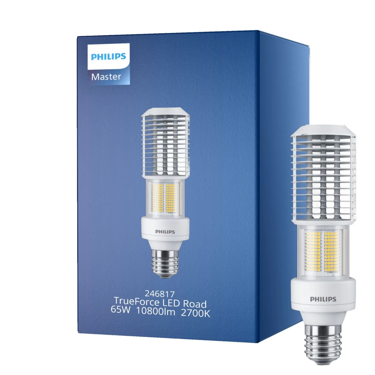 Philips TrueForce offentlig (vägar – SON) Master LED SON-T M E40 65W 10800lm - 727 Extra Varm Vit | Ersättare 150W