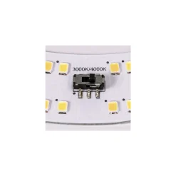 SLV Lipsy Wall/Taklampa Aluminium Vit 17.5W 2050lm - 830 Varm Vit | IP44