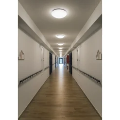 SLV Lipsy Wall/Taklampa Aluminium Vit 17.5W 2050lm - 830 Varm Vit | IP44