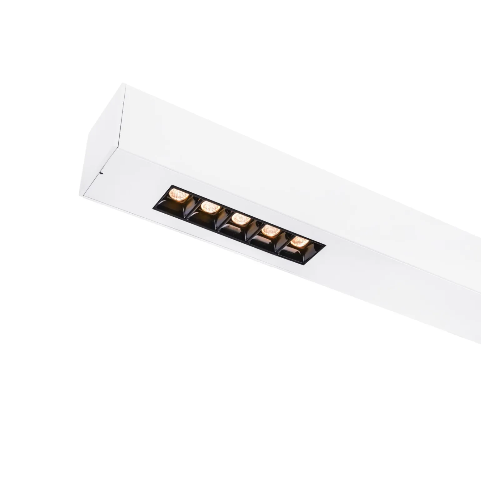 SLV Q-Line Wall/Taklampa Aluminium Vit 46W 2100lm - 930 Varm Vit | Bästa Färgåtergivning - UGR<11 - Dimbar