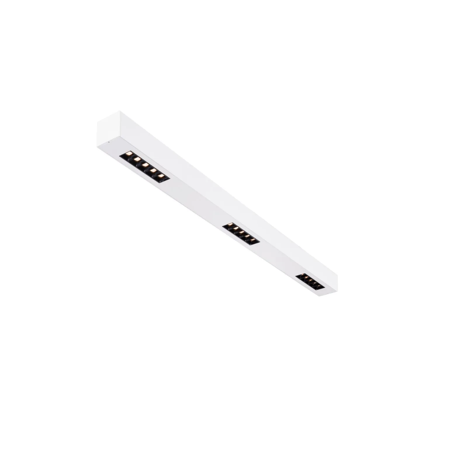 SLV Q-Line Wall/Taklampa Aluminium Vit 46W 2100lm - 930 Varm Vit | Bästa Färgåtergivning - UGR<11 - Dimbar