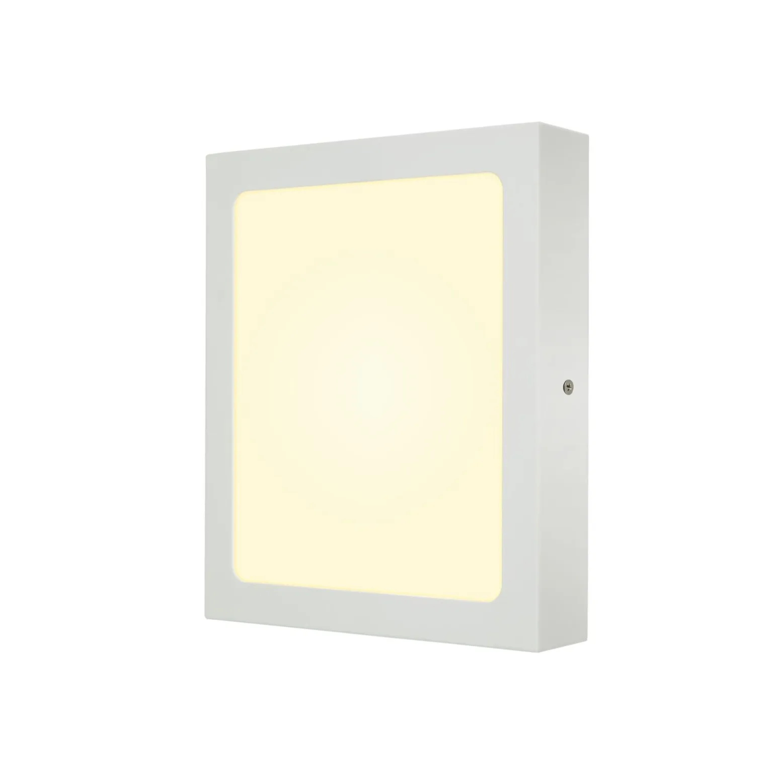 SLV Senser Wall/Taklampa Aluminium Vit 15W 1140lm - 930 Varm Vit | Bästa Färgåtergivning - Dimbar
