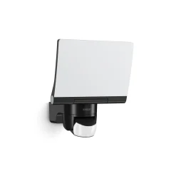 Steinel LED Strålkastare XLED Home Graphite 20W 1608lm - 830 Varm Vit | IP44 - Rörelse- och ljussensor - Symmetrisk