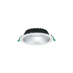 Sylvania LED Downlight Insaver Slim Aluminium Vit 2500lm 70D - 840 Kallvit | Utskärning 225mm - IP44