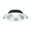 Sylvania LED Downlight Insaver Slim Aluminium Vit 2500lm 70D - 840 Kallvit | Utskärning 205mm - IP44 - UGR <19
