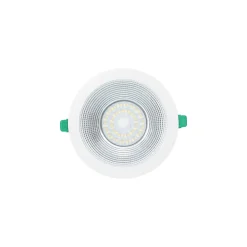 Sylvania LED Downlight Insaver Slim Aluminium Vit 2500lm 70D - 840 Kallvit | Utskärning 205mm - IP44 - UGR <19