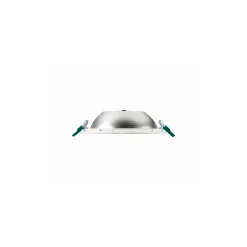 Sylvania LED Downlight Start 205 Aluminium Vit 20W 2100lm 74D - 830 Varm Vit | Utskärning 205mm - IP54 - Dimbar