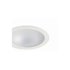 Sylvania LED Downlight Start 205 Aluminium Vit 20W 2100lm 74D - 830 Varm Vit | Utskärning 205mm - IP54 - Dimbar