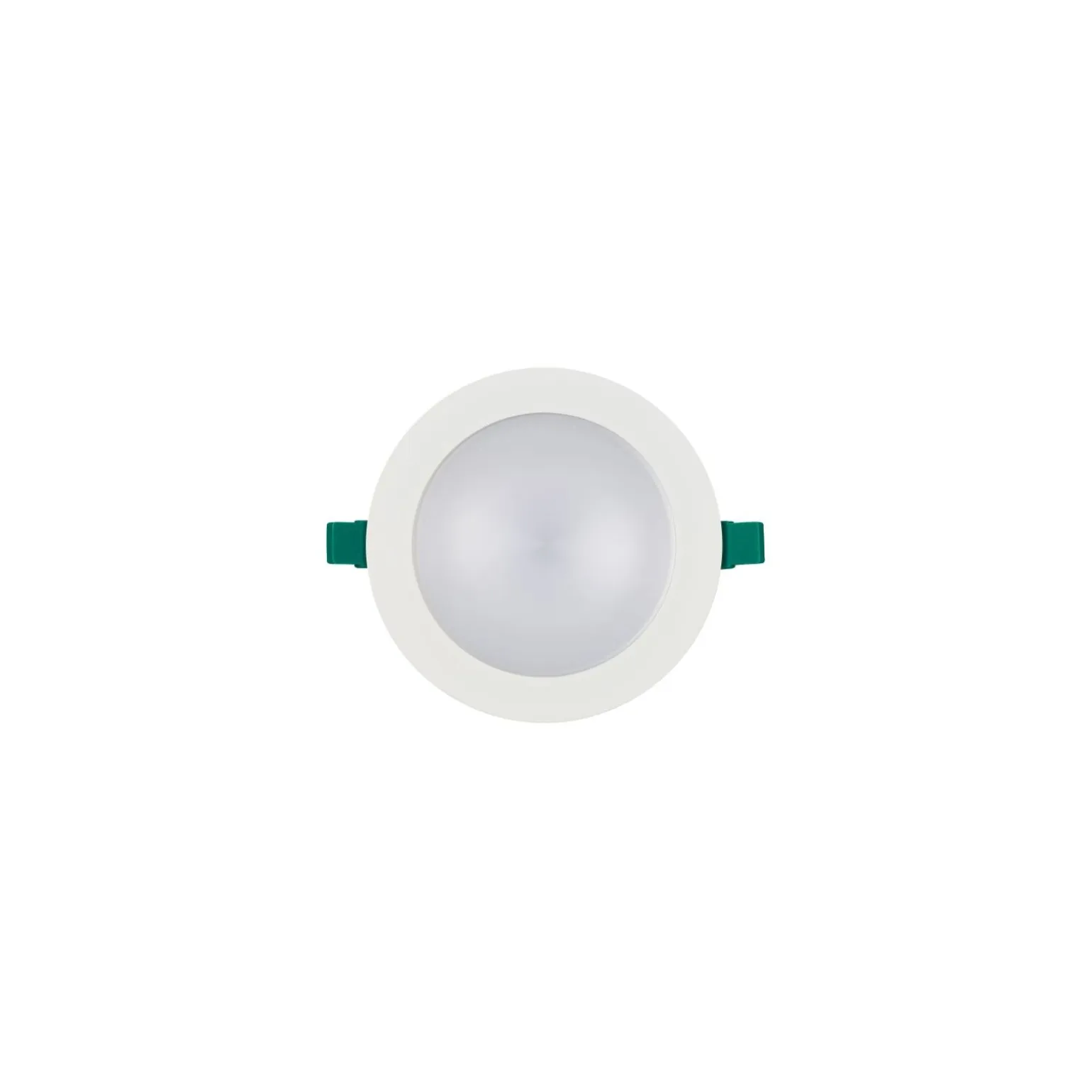 Sylvania LED Downlight Start IP44 150 Aluminium Vit 12W 1200lm 74D - 830 Varm Vit | Utskärning 150mm - IP54 - Dimbar