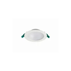 Sylvania LED Downlight Start IP44 150 Aluminium Vit 12W 1200lm 74D - 830 Varm Vit | Utskärning 150mm - IP54 - Dimbar
