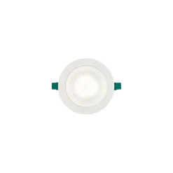 Sylvania LED Downlight Start IP44 150 Aluminium Vit 12W 1200lm 74D - 830 Varm Vit | Utskärning 150mm - IP54 - Dimbar