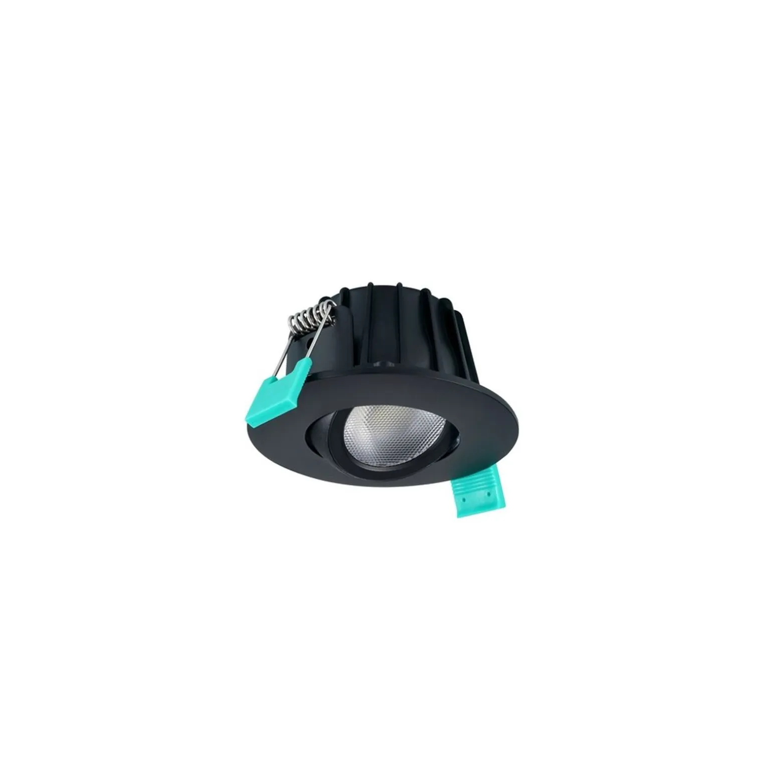 Sylvania LED Spot Obico 68 Aluminium Svart 5.4W 530lm 38D - 927-930-940 CCT | Utskärning 68mm - IP65- Dimbar