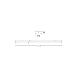 THORNeco LED Allmänbruksarmatur Freja Varioflex 24-47W 3500-7000lm - 830-840 CCT | 150cm
