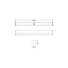 THORNeco LED Armatur ELSA VARIOFLEX Aluminium Vit 12W 1200lm - 930-935-940 CCT | Bästa Färgåtergivning & Microwave Sensor