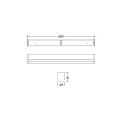THORNeco LED Armatur ELSA VARIOFLEX Aluminium Vit 12W 1200lm - 930-935-940 CCT | Bästa Färgåtergivning & Microwave Sensor