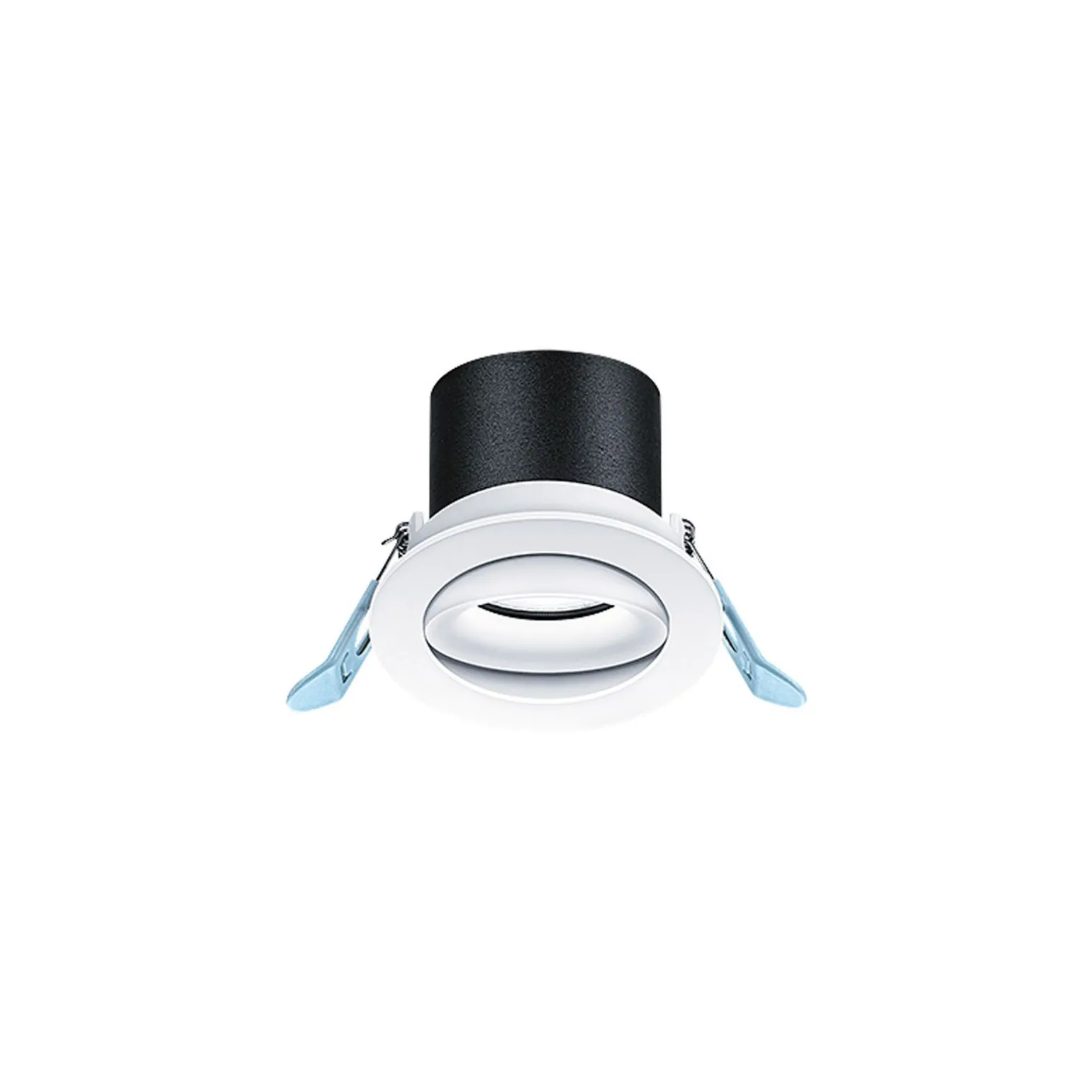 THORNeco LED Spot LILY Svart 6W 600lm 38D - 940 Kallvit | 82mm - Utskärning 68mm - IP44 - Bästa färgåtergivning - Dimbar