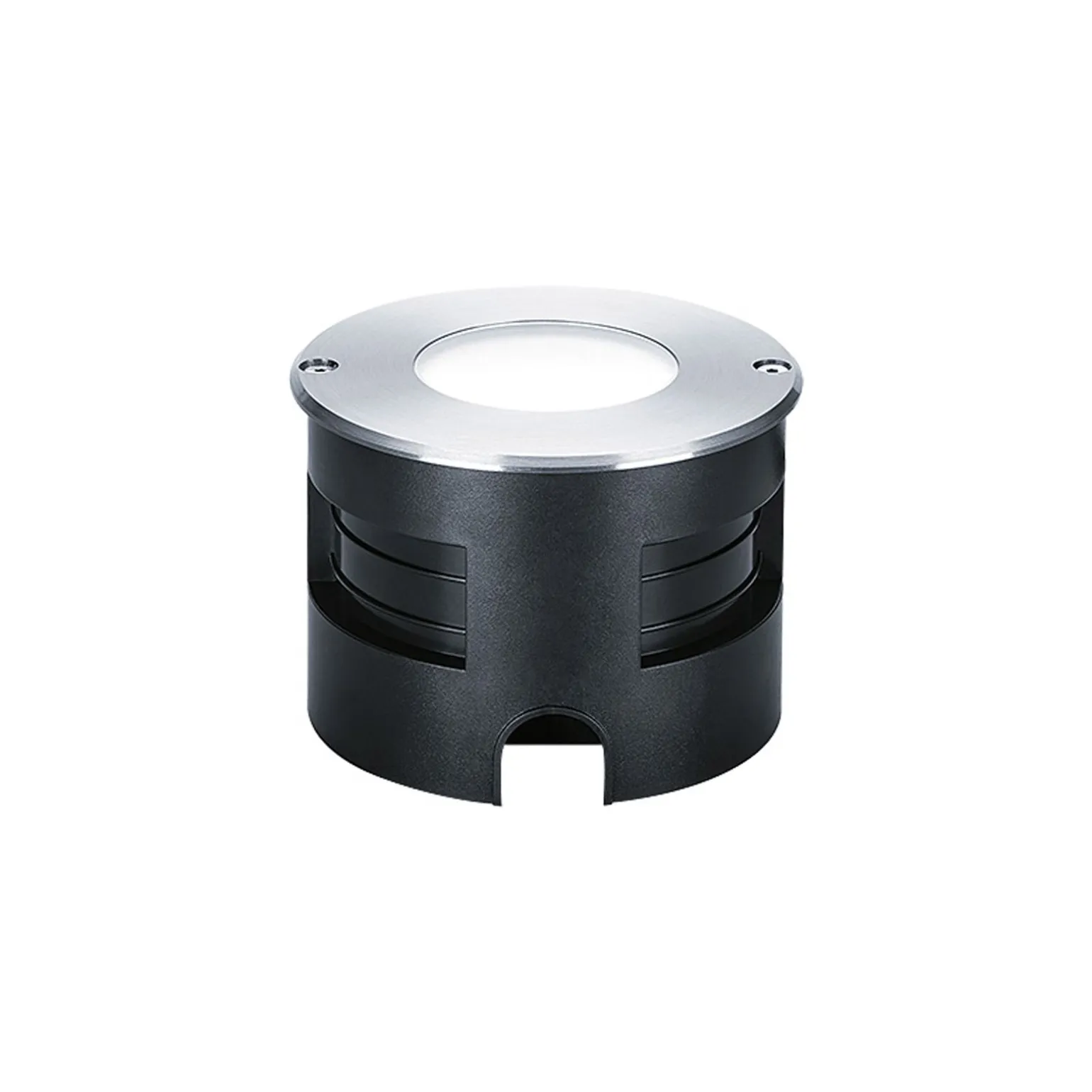 THORNeco LED Spot ROSY INGROUND Glas Svart 6W 350lm - 830 Varm Vit | Utskärning 130mm - IP67