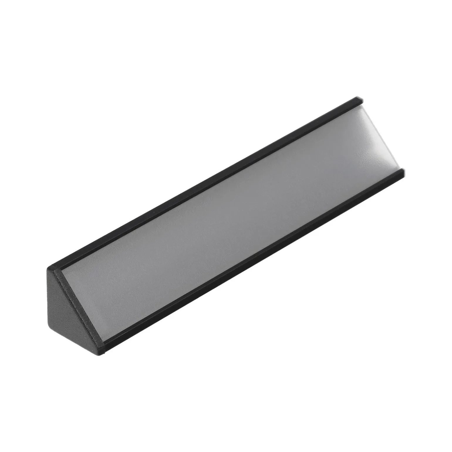 Topmet LED Profil CABI12 E slide - 1m - Complete set - Svart
