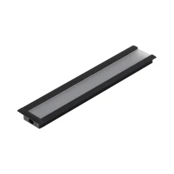 Topmet LED Profil Set Standard BEGTIN12 J Opal S Svart 1000 Svart anod.