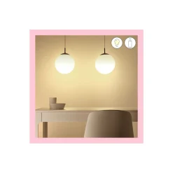 WiZ Smart LED E14 Globe Filament Matt 5W 470lm | Bästa Färgåtergivning - Dimbar - Ersättare 40W