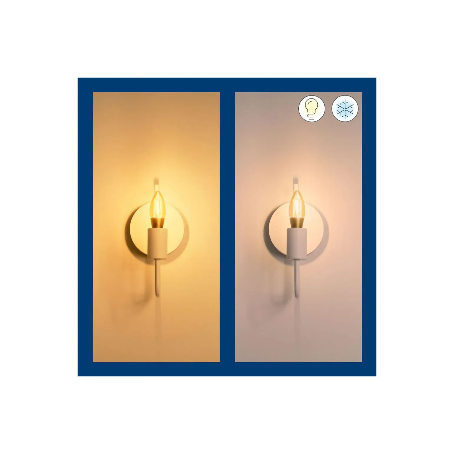 WiZ Smart LED E14 Kronljus Filament Guld 5W 370lm | Bästa Färgåtergivning - Dimbar - Ersättare 25W